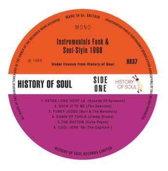 LP Various: Funk & Soul Instrumentals 1968 