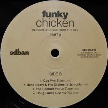 2LP Various: Funky Chicken: Belgian Grooves From The 70's - Part 2
