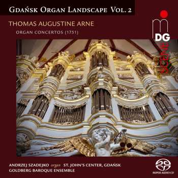 SACD Various: Gdansk Organ Landscape Vol.2 - Thomas Augustine Arne