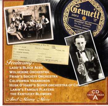 4CD/Box Set Various: Gennett Jazz 1922-1930