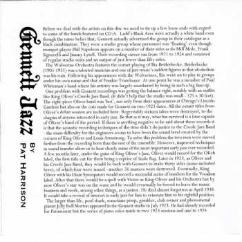 4CD/Box Set Various: Gennett Jazz 1922-1930