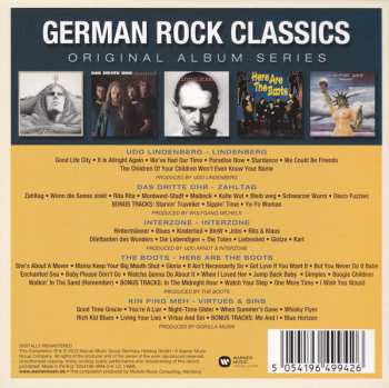5CD/Box Set Various: German Rock Classics