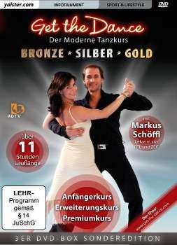 3DVD Various: Get The Dance - Bronze, Silber, Gold