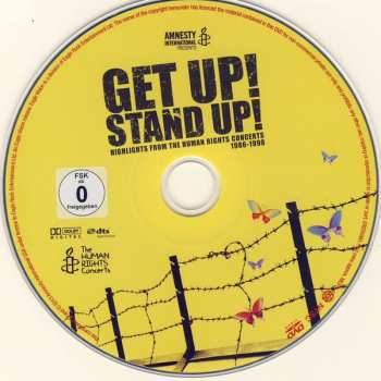 DVD Various: Get Up ! Stand Up ! Hightlights From The Human Rights Concerts 1986-1998