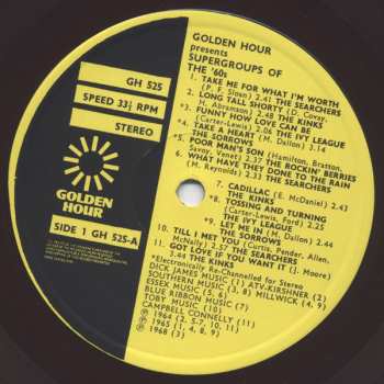 LP Various: Golden Hour Presents Supergroups Of The 60's