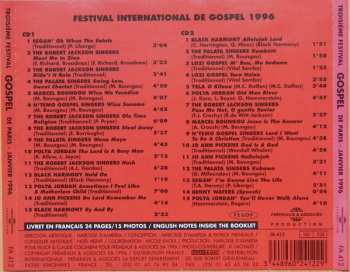 2CD Various: Gospel & Negro Spiritual - Troisieme Festival International De Paris 1996