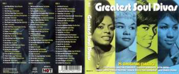 3CD Various: Greatest Soul Divas - 75 Original Classics