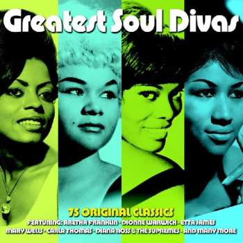 3CD Various: Greatest Soul Divas - 75 Original Classics
