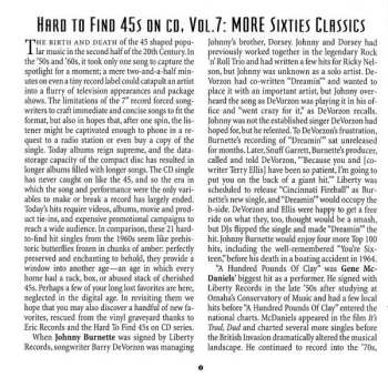 CD Various: Hard To Find 45s On CD, Vol. 7: More Sixties Classics