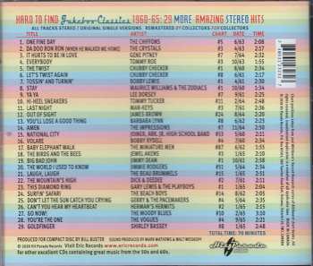 CD Various: Hard To Find Jukebox Classics – 1960-65: 29 More Amazing Stereo Hits	    