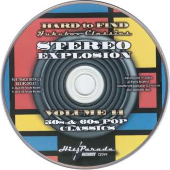 CD Various: Hard To Find Jukebox Classics - Stereo Explosion Volume 11: 50s & 60s Pop Classics