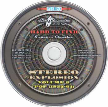 CD Various: Hard To Find Jukebox Classics – Stereo Explosion Volume 5: Pop (1955-64)