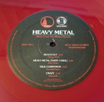 2LP Various: Heavy Metal - Music From The Motion Picture LTD