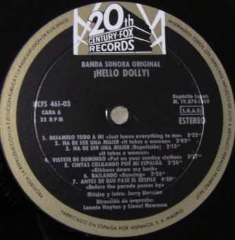 LP Various: Hello Dolly! (Original Motion Picture Soundtrack Album)