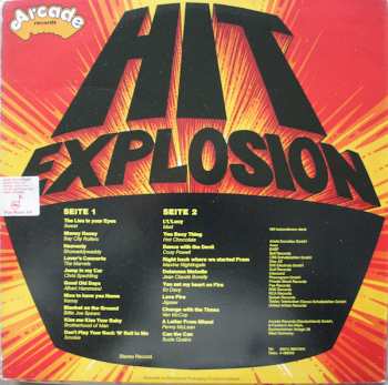 LP Various: Hit Explosion - 20 Original Hits, 20 Original Artists