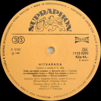 LP Various: Hitšaráda