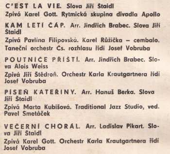 EP Various: Hity Jaromíra Klempíře
