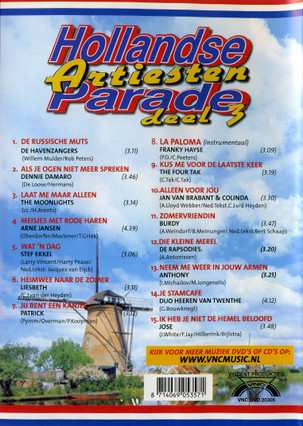 DVD Various: Hollandse Artiesten Parade Deel 3