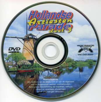 DVD Various: Hollandse Artiesten Parade Deel 3