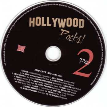 4CD/Box Set Various: Hollywood Rocks