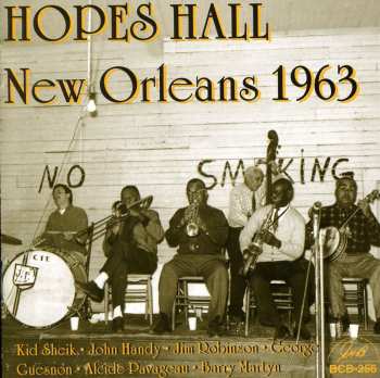 Album Various: Hopes Hall, New Orleans 1963