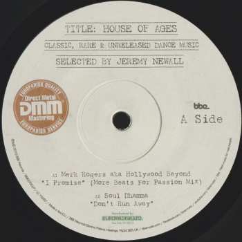 2LP Various: House Of Ages (Classic, Rare & Unreleased Dance Music)