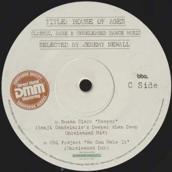 2LP Various: House Of Ages (Classic, Rare & Unreleased Dance Music)