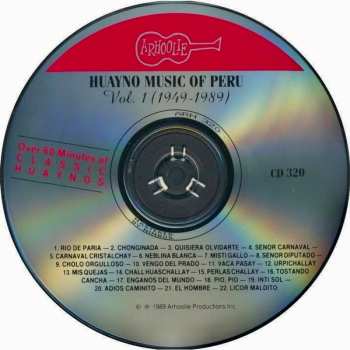 CD Various: Huayno Music Of Peru - Vol. 1 (1949-1989)