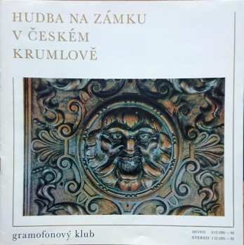 3LP/Box Set Various: Hudba Na Zámku V Českém Krumlově (2xLP+ BOOKLET+BOX)