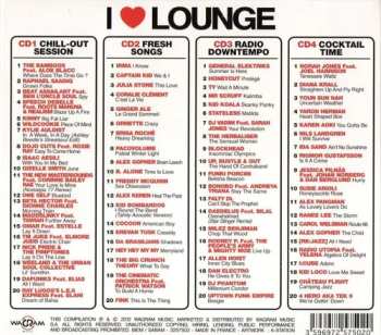 4CD Various: I ❤ Lounge DIGI
