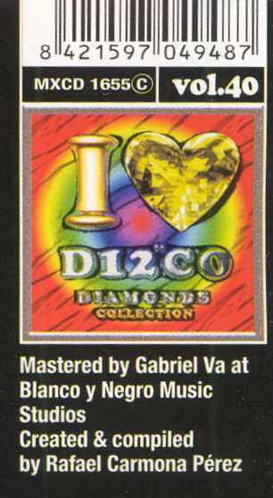 CD Various: I Love Disco Diamonds Collection Vol. 40 LTD