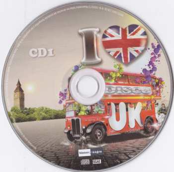 2CD Various: I Love Disco UK 80's
