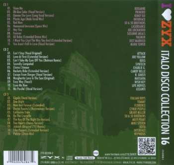 3CD Various: I Love ZYX Italo Disco Collection 16