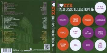 3CD Various: I Love ZYX Italo Disco Collection 16