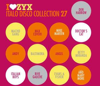 3CD Various: I Love ZYX Italo Disco Collection 27
