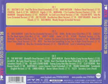 3CD Various: I Love ZYX Italo Disco Collection 28