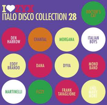 3CD Various: I Love ZYX Italo Disco Collection 28
