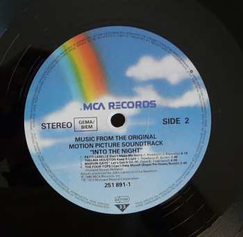 LP Various: Into The Night (Music From The Original Motion Picture Soundtrack)