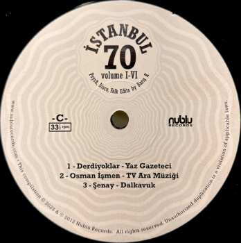 2LP Various: İstanbul 70: Psych, Disco, Folk Edits By Barış K - Volume I-VI LTD