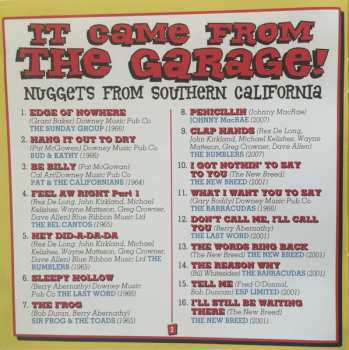 CD Various: It Came From The Garage! (Nuggets From Southern California)
