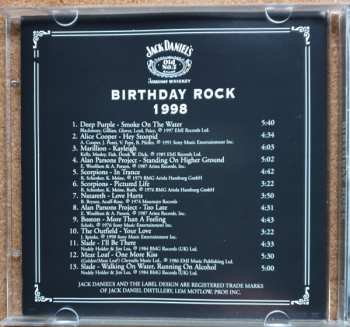 CD Various: Jack Daniel's Birthday Rock 1998