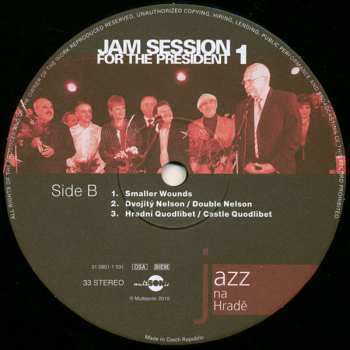 LP Various: Jam Session For The President 1