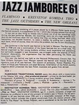 EP Various: Jazz Jamboree 1961 Nr 2