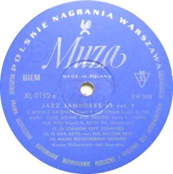 LP Various: Jazz Jamboree 63 Vol. 1