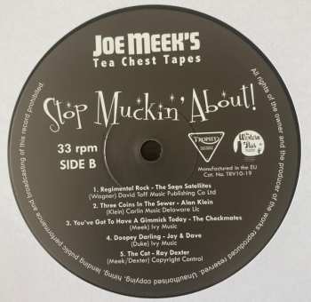 EP Various: Joe Meek's Tea Chest Tapes: Stop Muckin' About! LTD