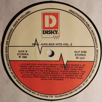 2LP Various: Juke-Box Soul Hits Vol.2