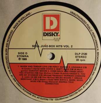 2LP Various: Juke-Box Soul Hits Vol.2
