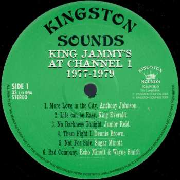 LP Various: King Jammy's At Channel 1 1977-1979
