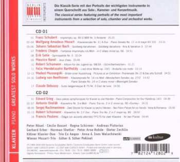 2CD Various: Klavier/Piano - Greatest Solo Works