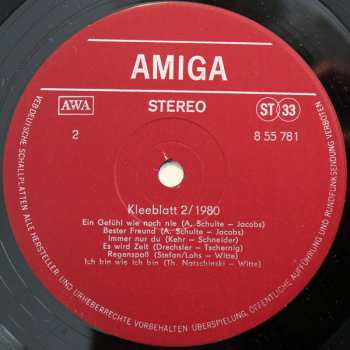LP Various: Kleeblatt 2/1980